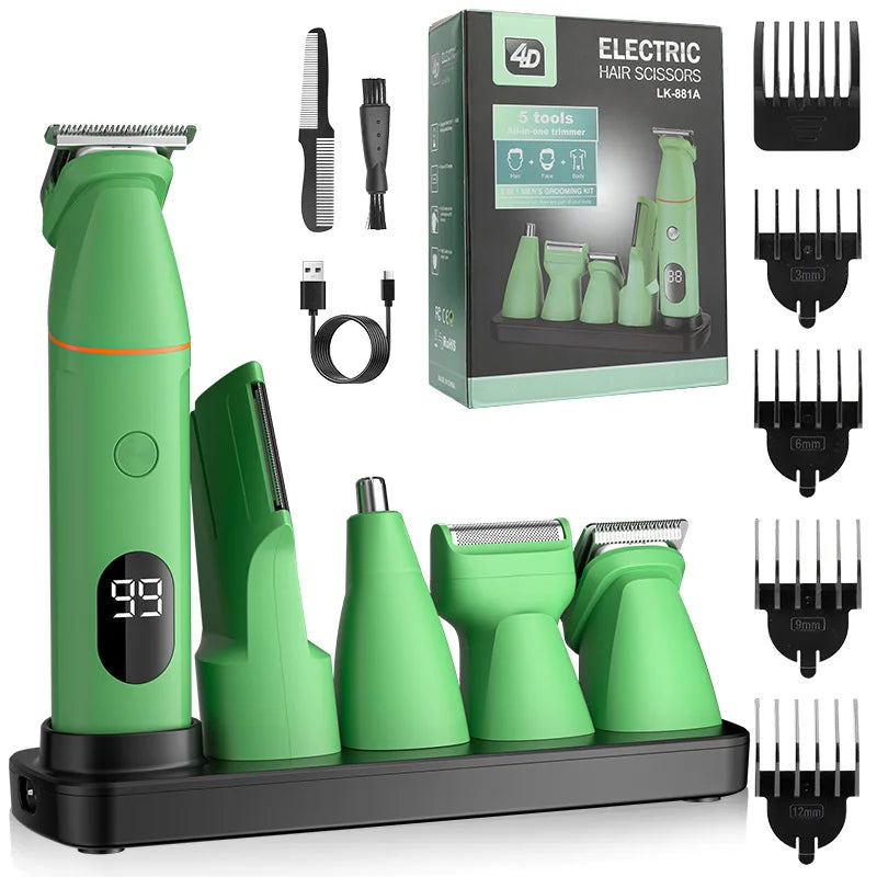 5 in 1 Beard Trimmer for Men